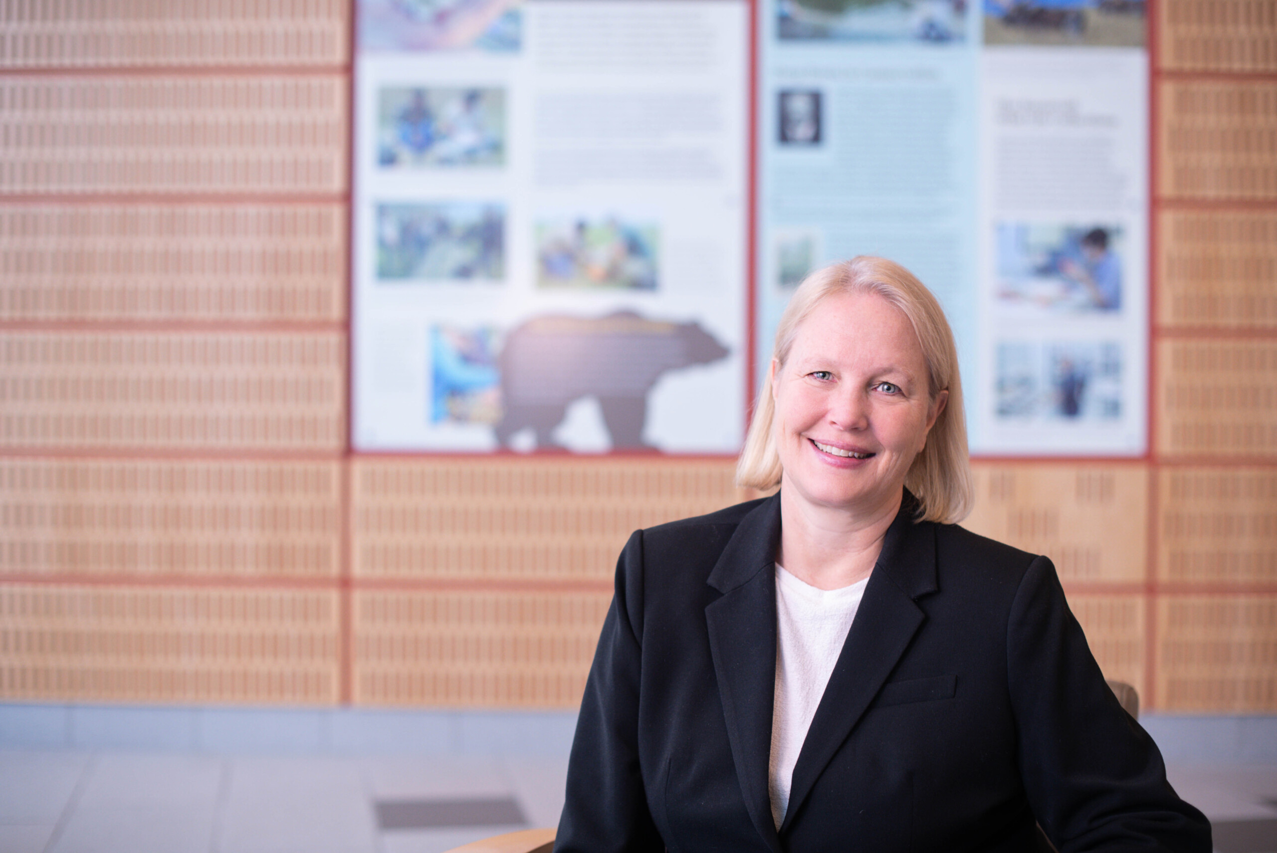 E S F President Joanie Mahoney